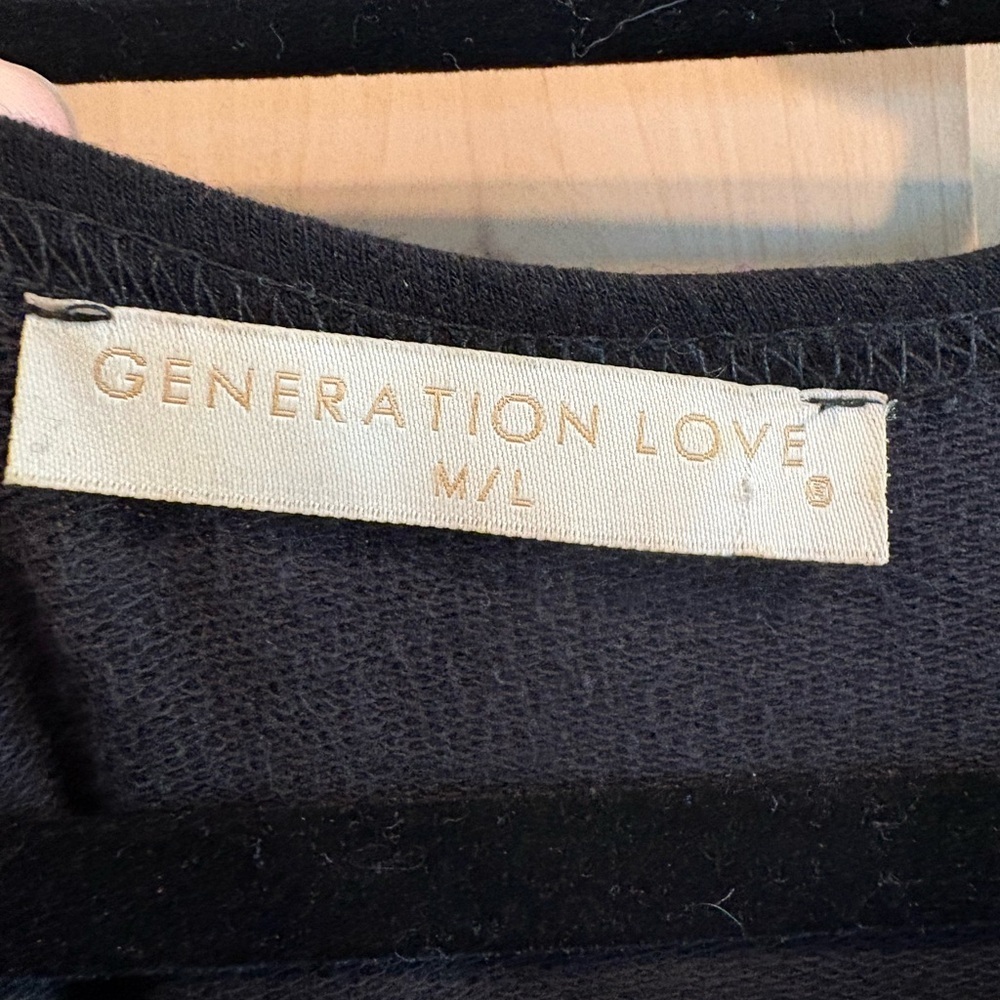 Faux Leather Sleeve Top by Generation Love ๐ค - Picture 4 of 4